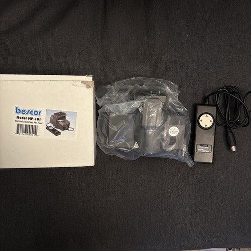 Bescor 101 motorized pan - bescor,